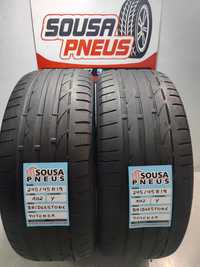 2 pneus semi novos Bridgestone 245/45R19 Oferta dos Portes