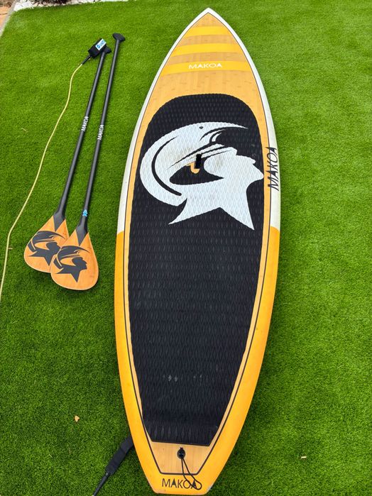 Prancha SUP Rígida MAKOA (9'6") - Completa c/ 2 Remos - Ericeira