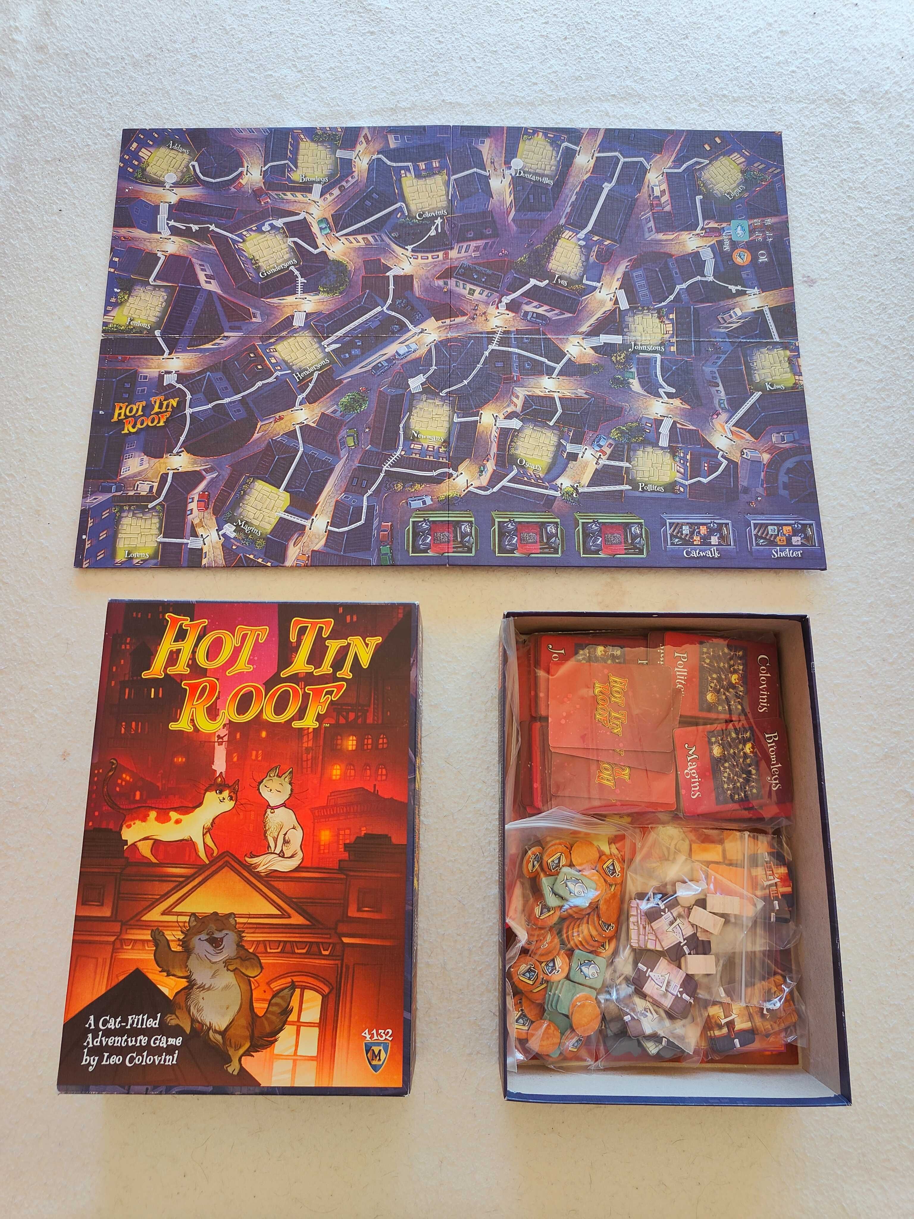 Jogo Tabuleiro - Hot Tin Roof (Gatos)