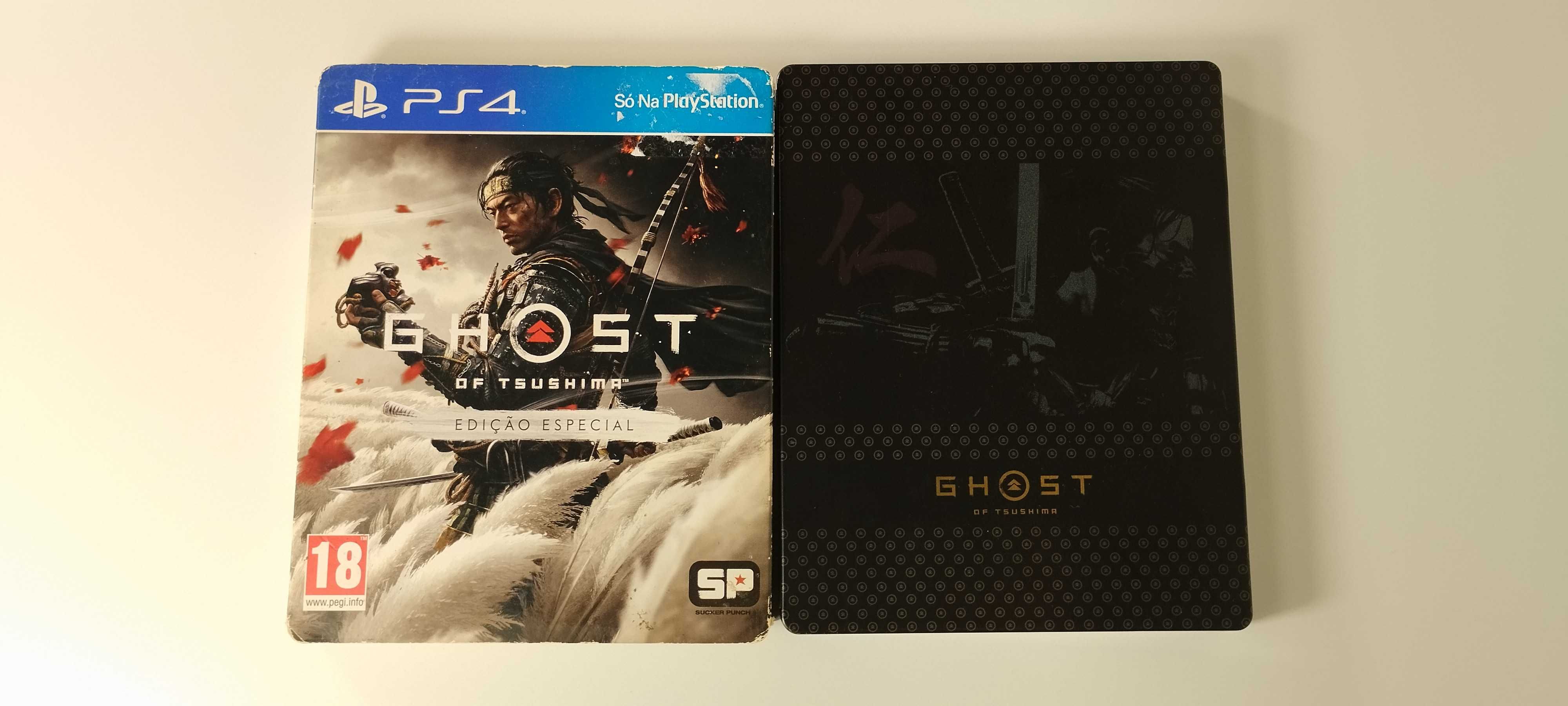 Ghost of Tsushima Steelbook Edição Especial PS4 Playstation 4