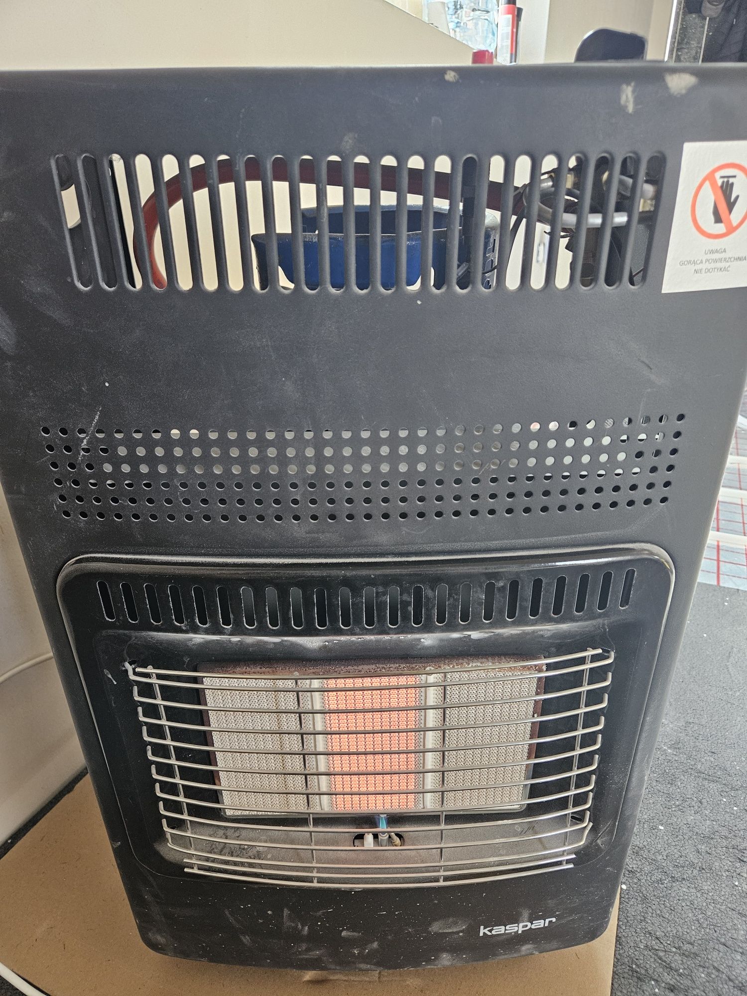 Piecyk grzejnik gazowy na butle z reduktorem 4.2kW Kaspar