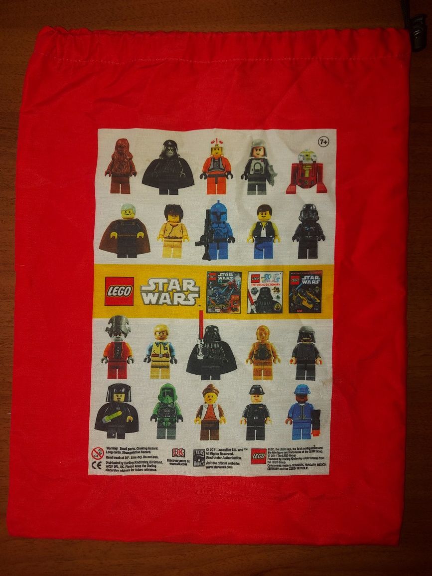 Lego Star Wars drawstring brick bag