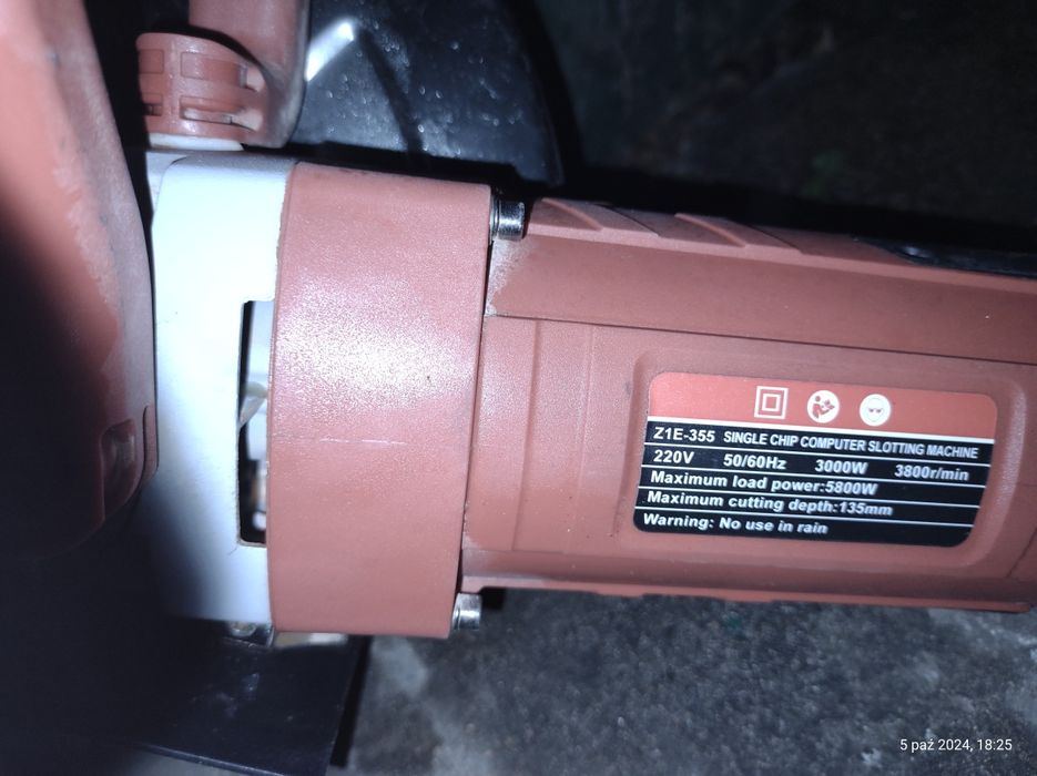 Przecinarka do betonu cegły pustaka