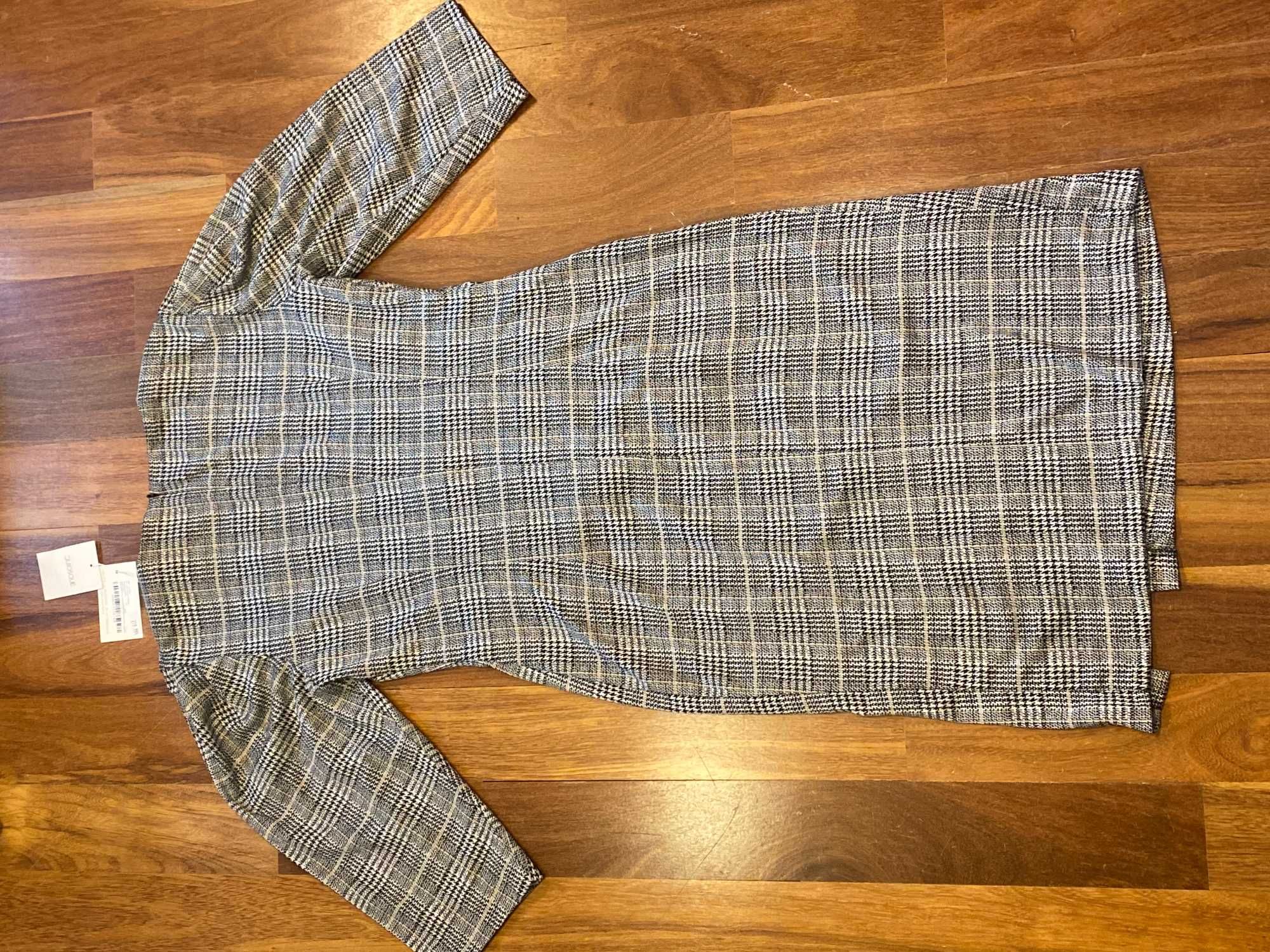 NOWA Sukienka QUIOSQUE z metką rozm 38 elegancka w kratkę