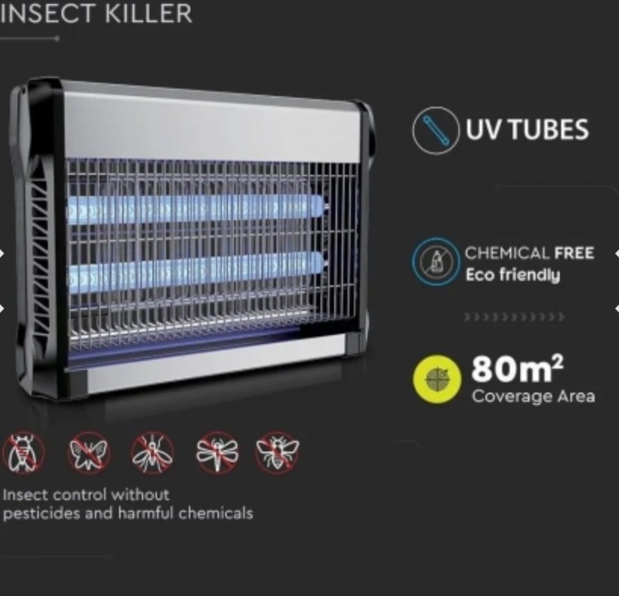 Elektryczna pulapka na owady 20W/230V