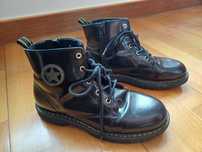 Botins pretos menina N.34