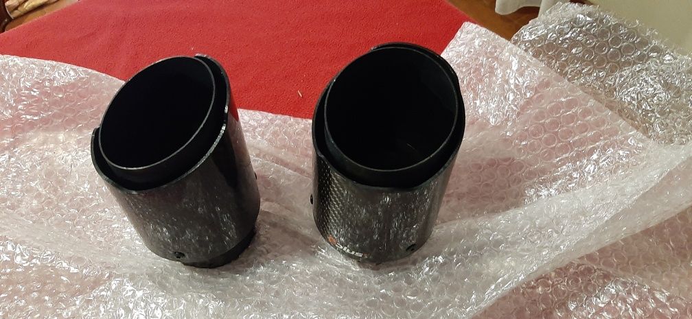 Vendo 2 ponteiras em carbono original