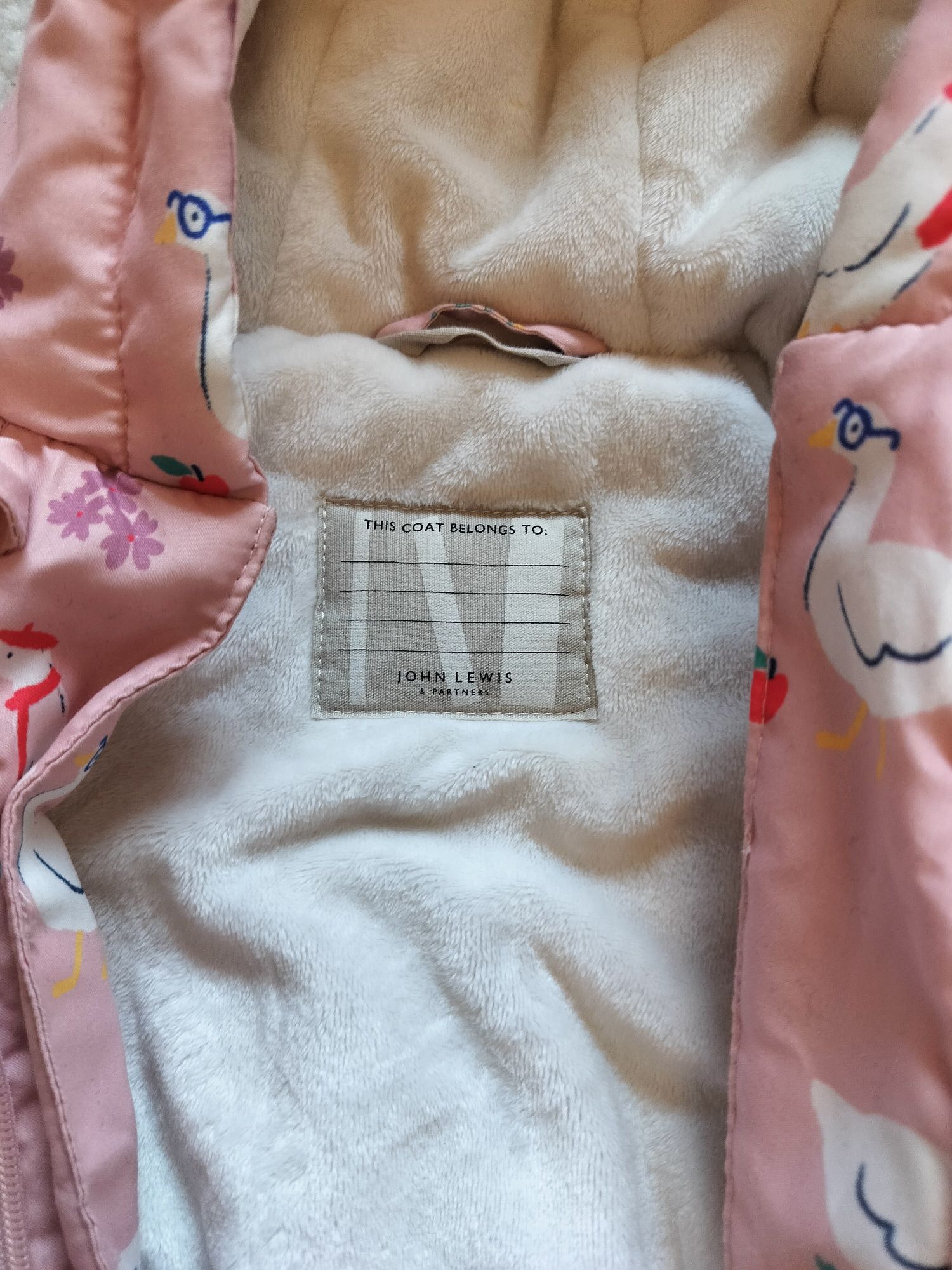 Kombinezon zimowy ocieplany dziewczynka baby girl 74 80 cm róż wieś vi