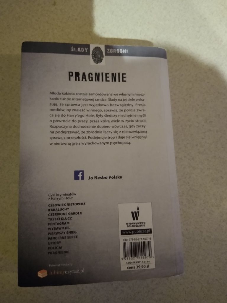 Jo Nesbo Pragnienie