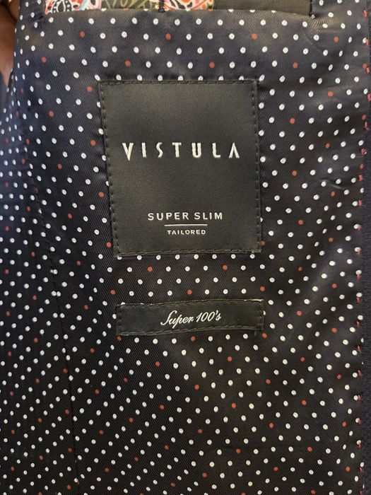 Garnitur młodzieżowy na studniówkę maturę Vistula super slim 46