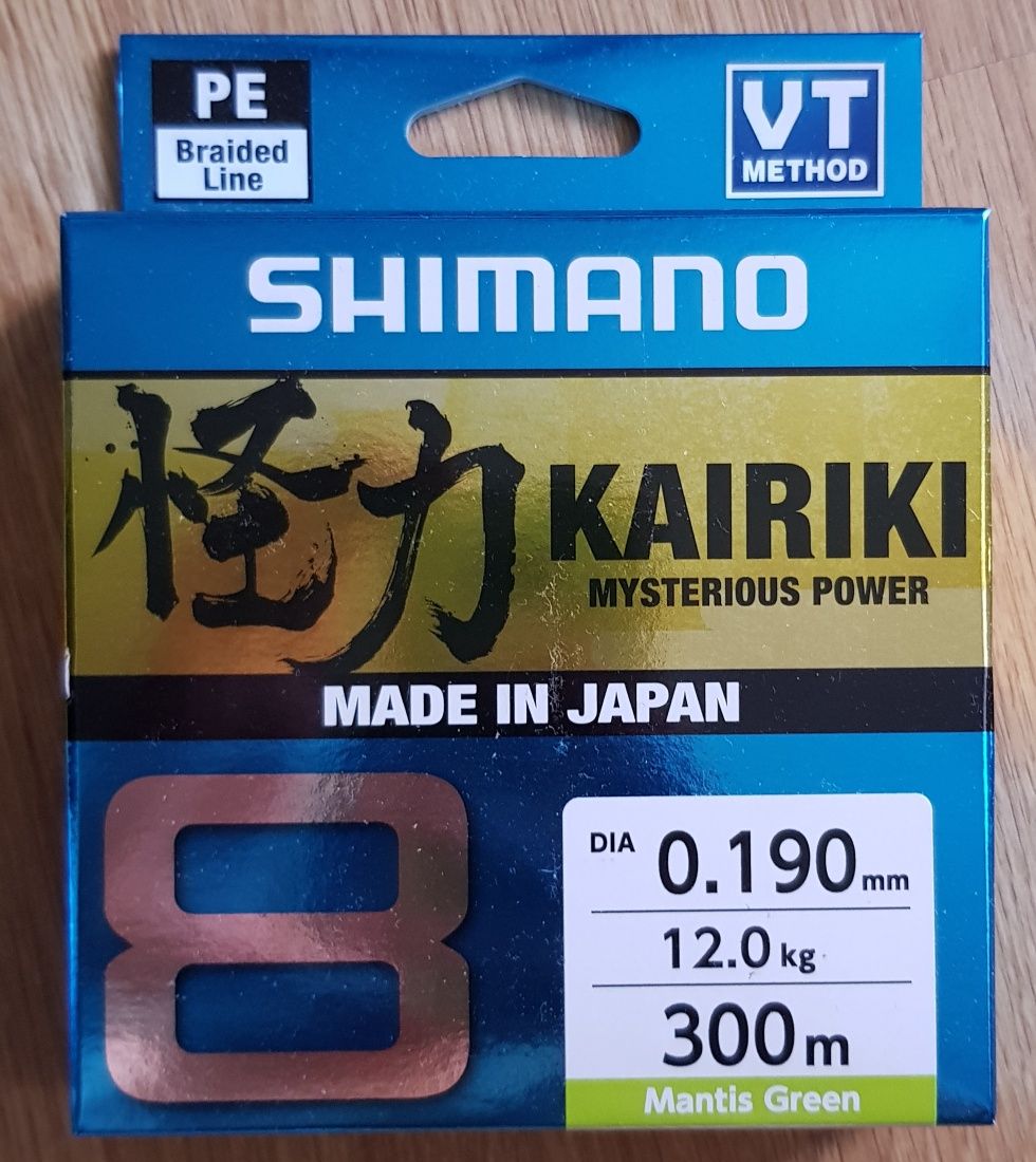 Plecionka Shimano kairiki 0,06 0,13mm 0,19 300m