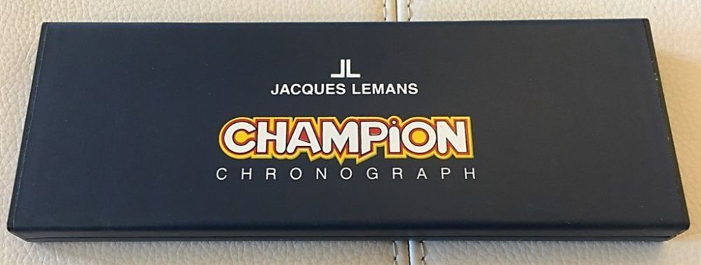 Jacques Lemans relogio automático suiço plaque ouro