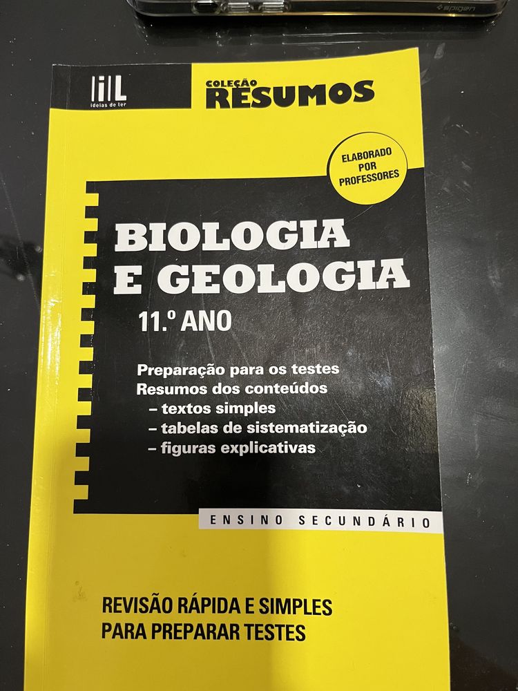 Livro de resumo Biologia e Geologia 11º ano