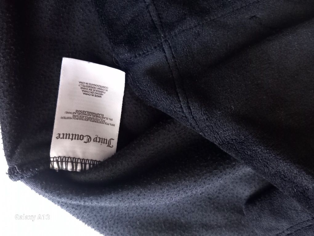 Juicy couture welurowy damski komplet s