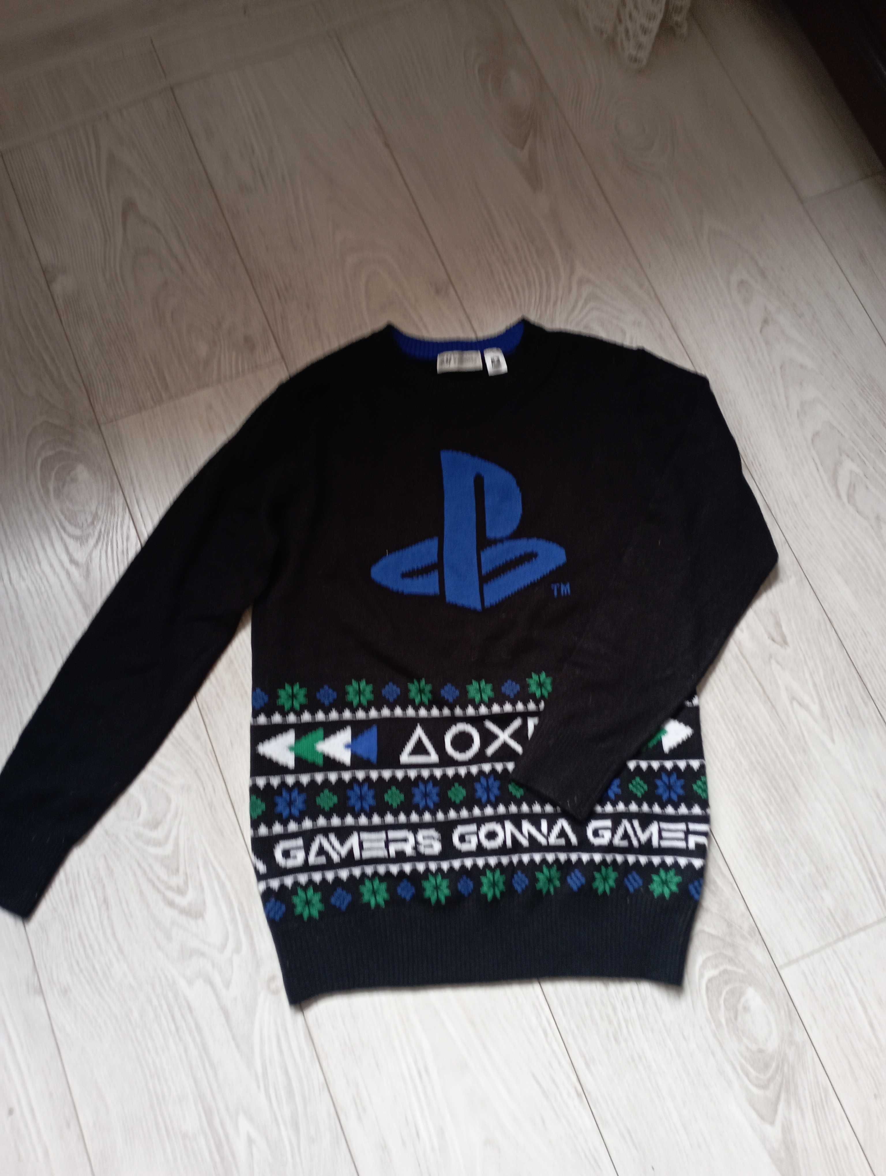 Sweter młodzieżowy PlayStation nowy
