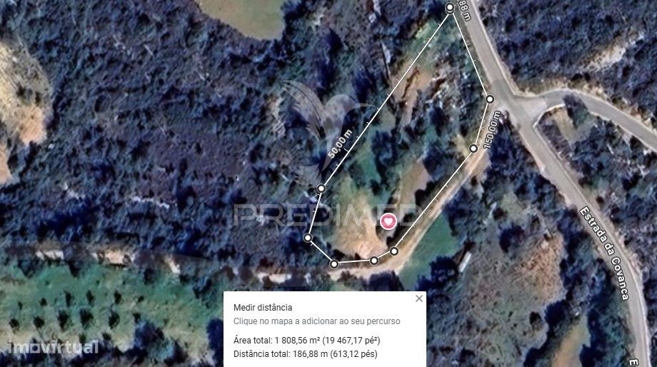 Terreno rustico em Loulé com acesso directo da estrada