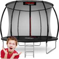 Trampolina ogrodowa profilowana 8ft/252cm z siatką wewnętrzną Neo-