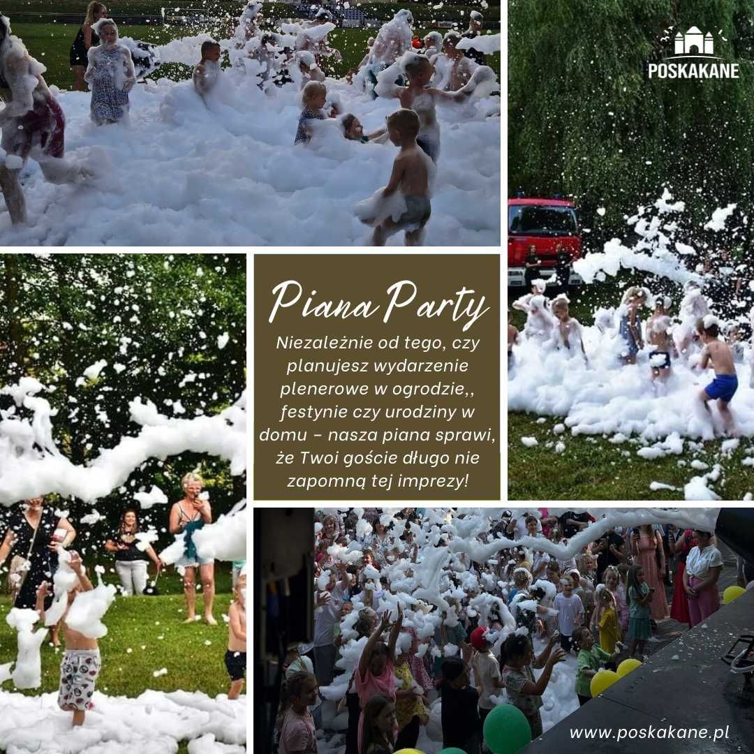 dmuchańce wata cukrowa popcorn piana party animacje