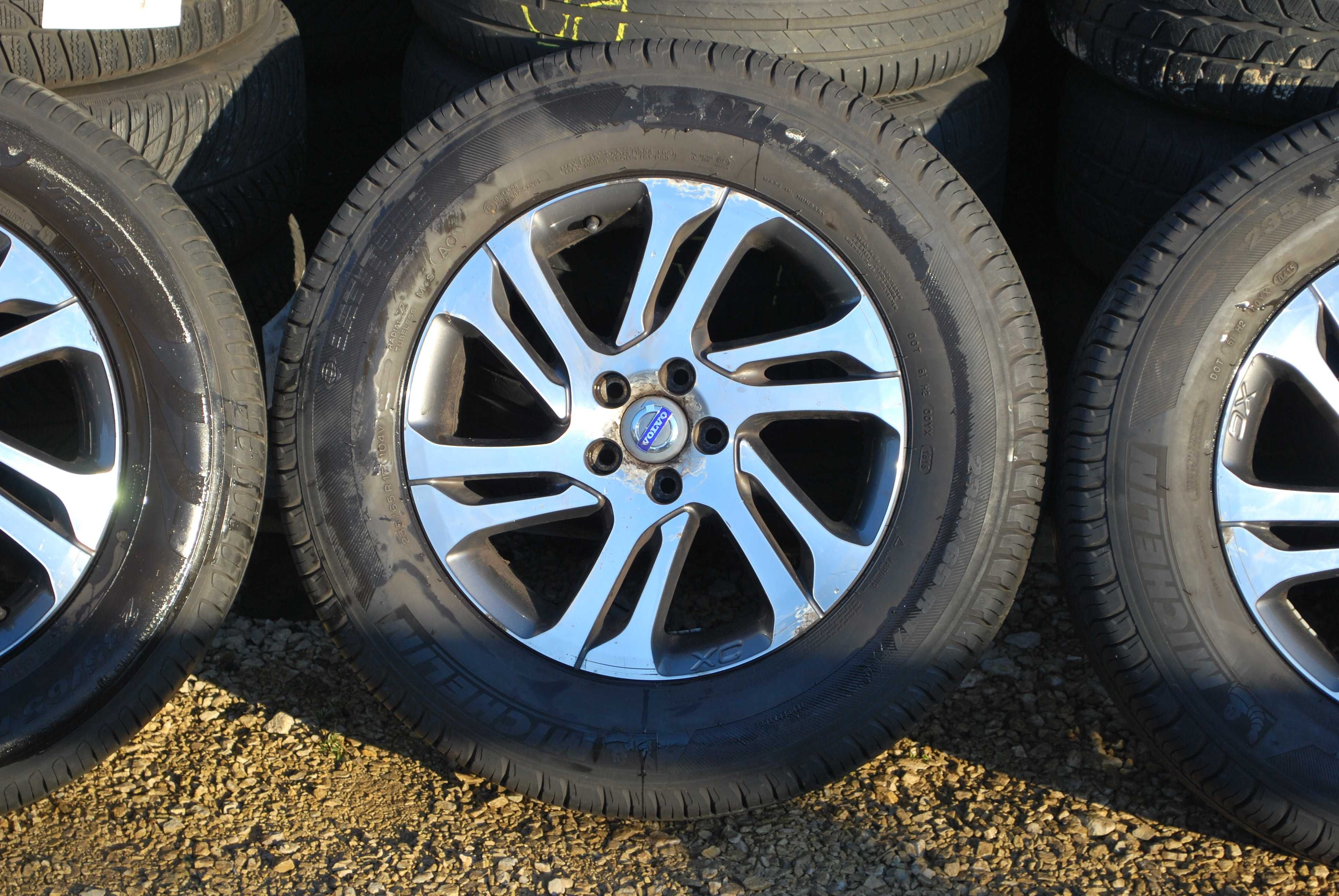 Koła 235/65 R17 5x108 Oryginalne alufelgi + opony letnie Volvo XC60