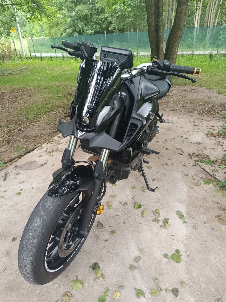 Yamaha Mt 07 A2 Nowy 6tys przebiegu Arrow