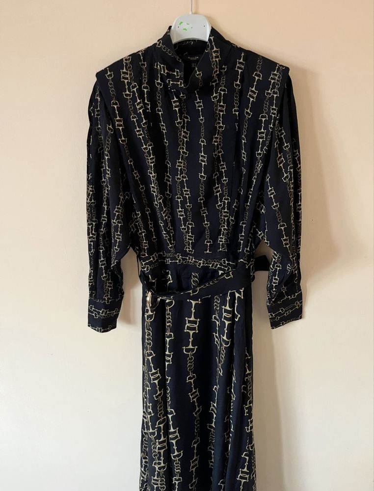 Sukienka Massimo Dutti midi elegancka