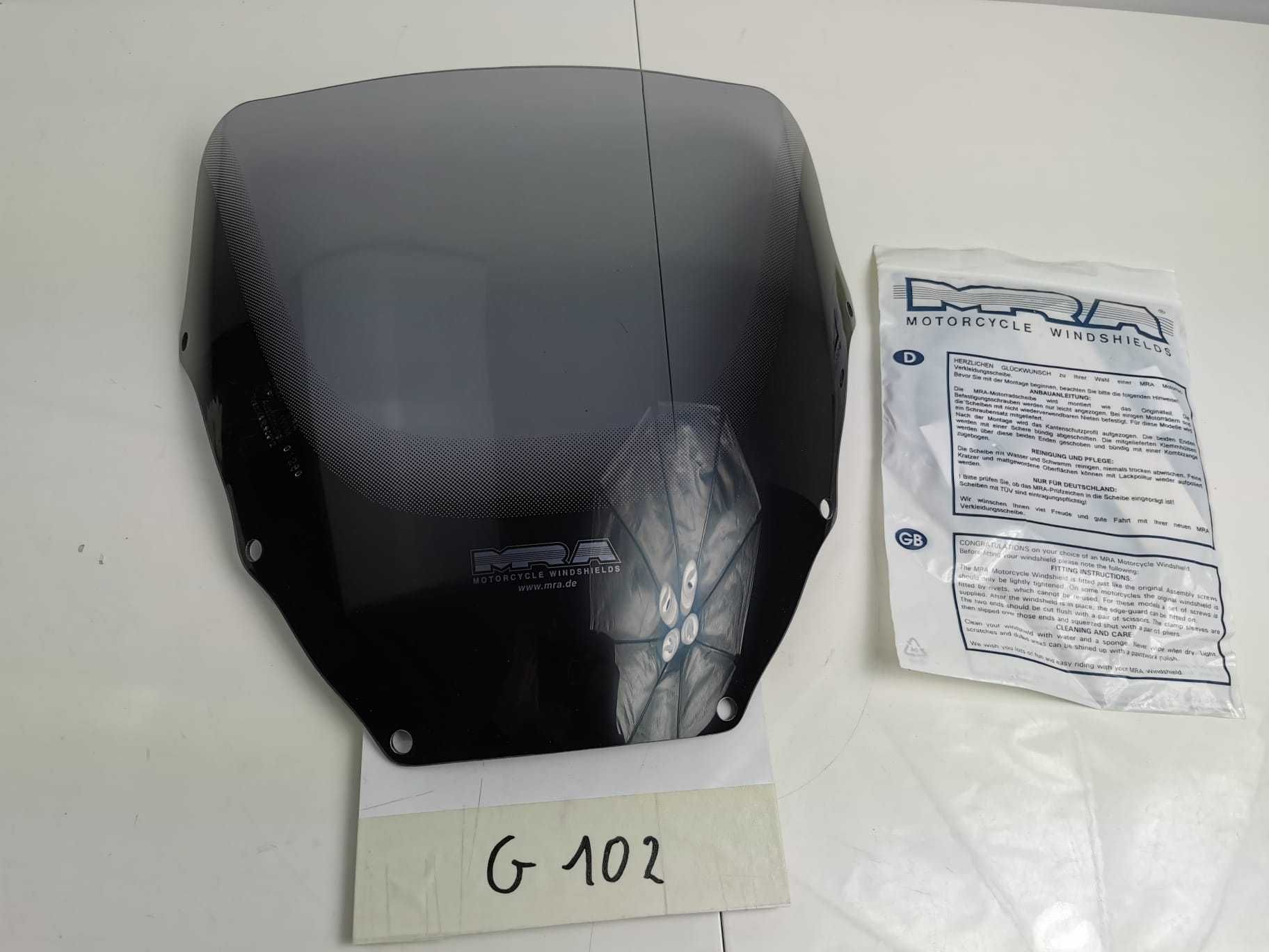 Nowa oryginalna szyba MRA do Kawasaki ZX9R 98 - 99