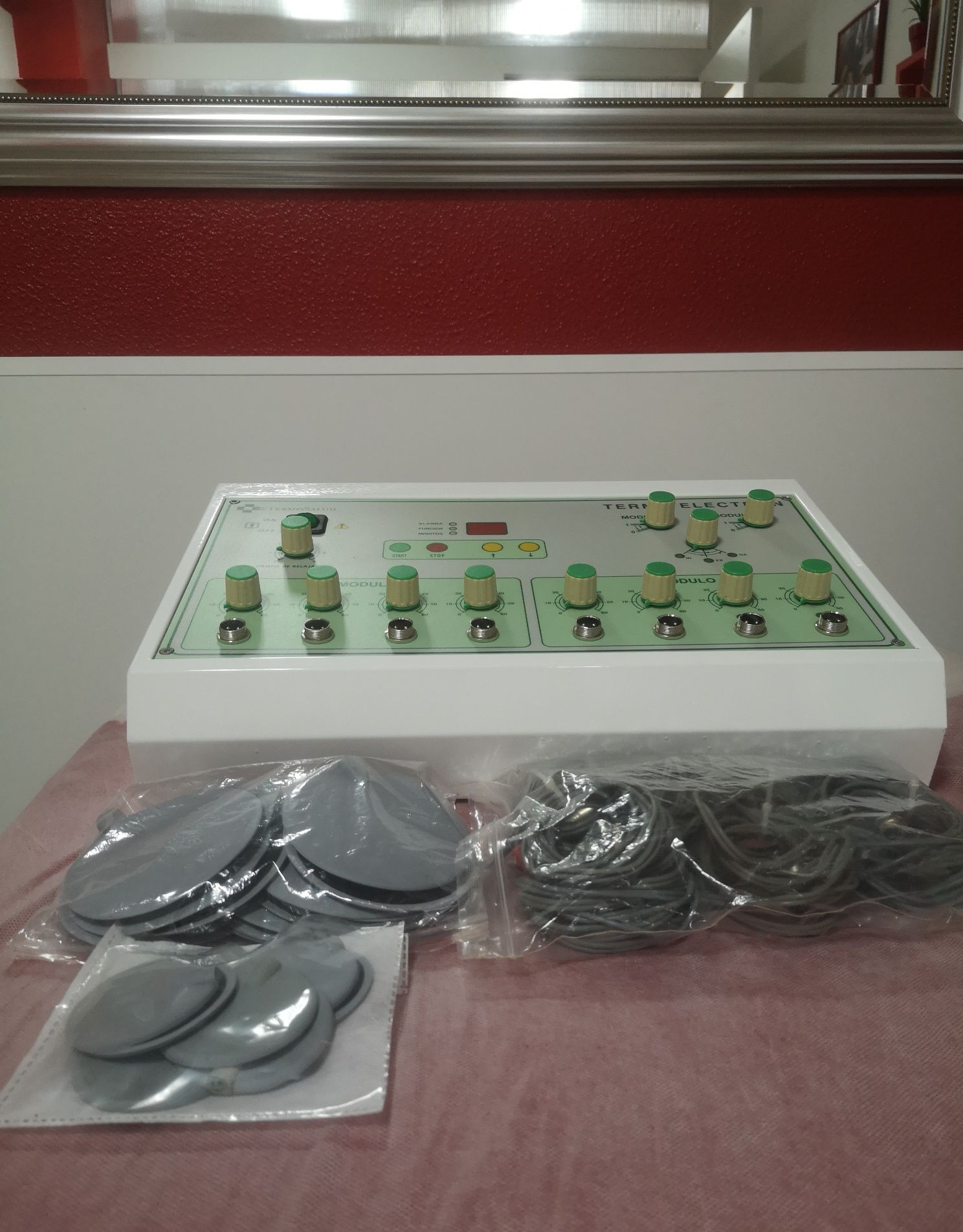 Electroestimulação Termosalud Corpo e rosto