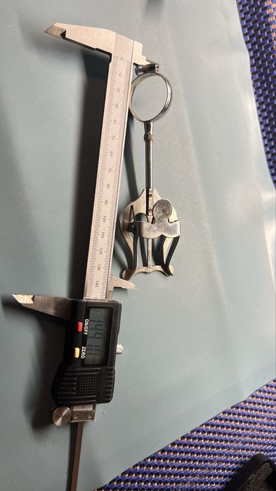 Lirka do klarnetu regulacja chromowana