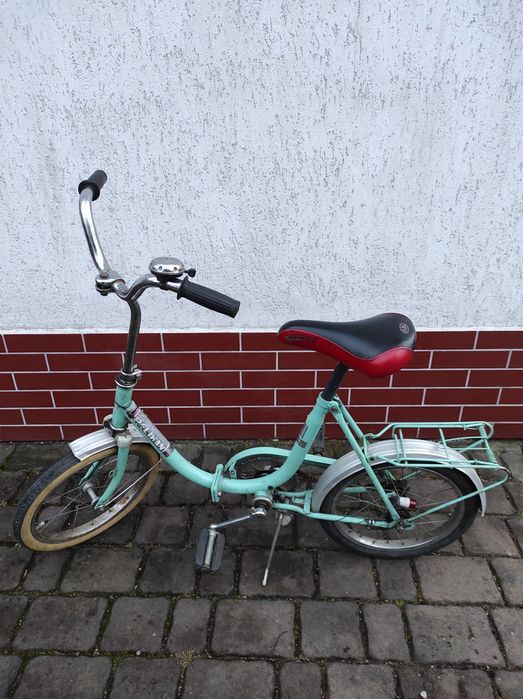 Składak rowerek FSM Romet koła 16 cali dla dziecka PRL Vintage 80s 90s