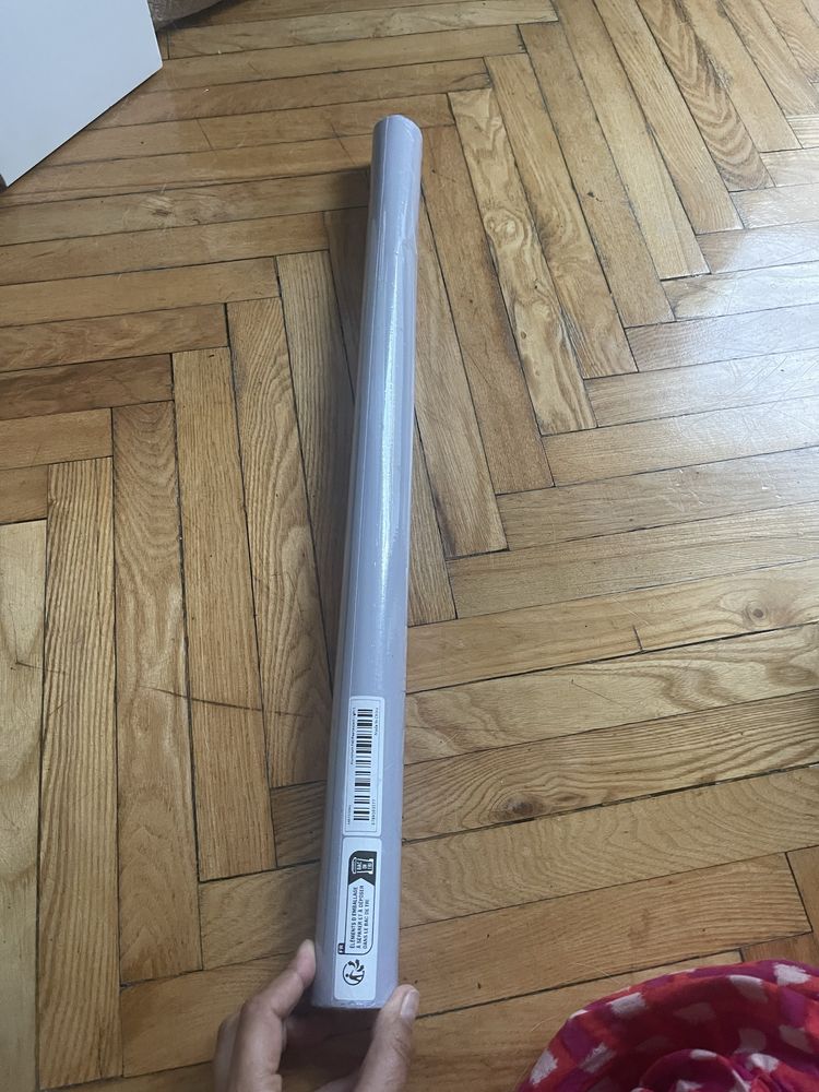 Folia aluminiowa rolka naklejka blat kuchnia szara 60x500 cm