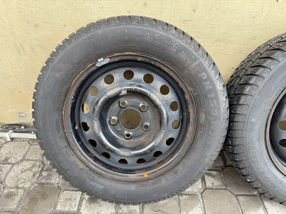 Koła Felgi 15” 5x114,3 + Opony Zimowe 195/65R15 Kia Ceed Hyundai I30