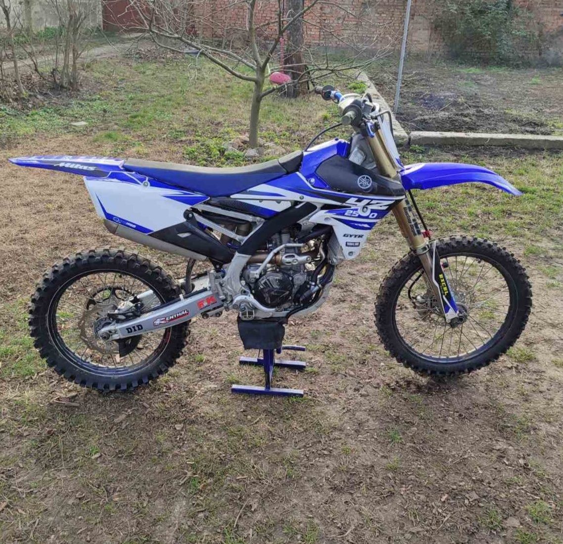 Мотоцикл Yamaha yz 250 f