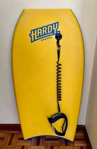 Prancha de bodyboard Hardy Legacy + Leash NMD + Saco Transporte Pride