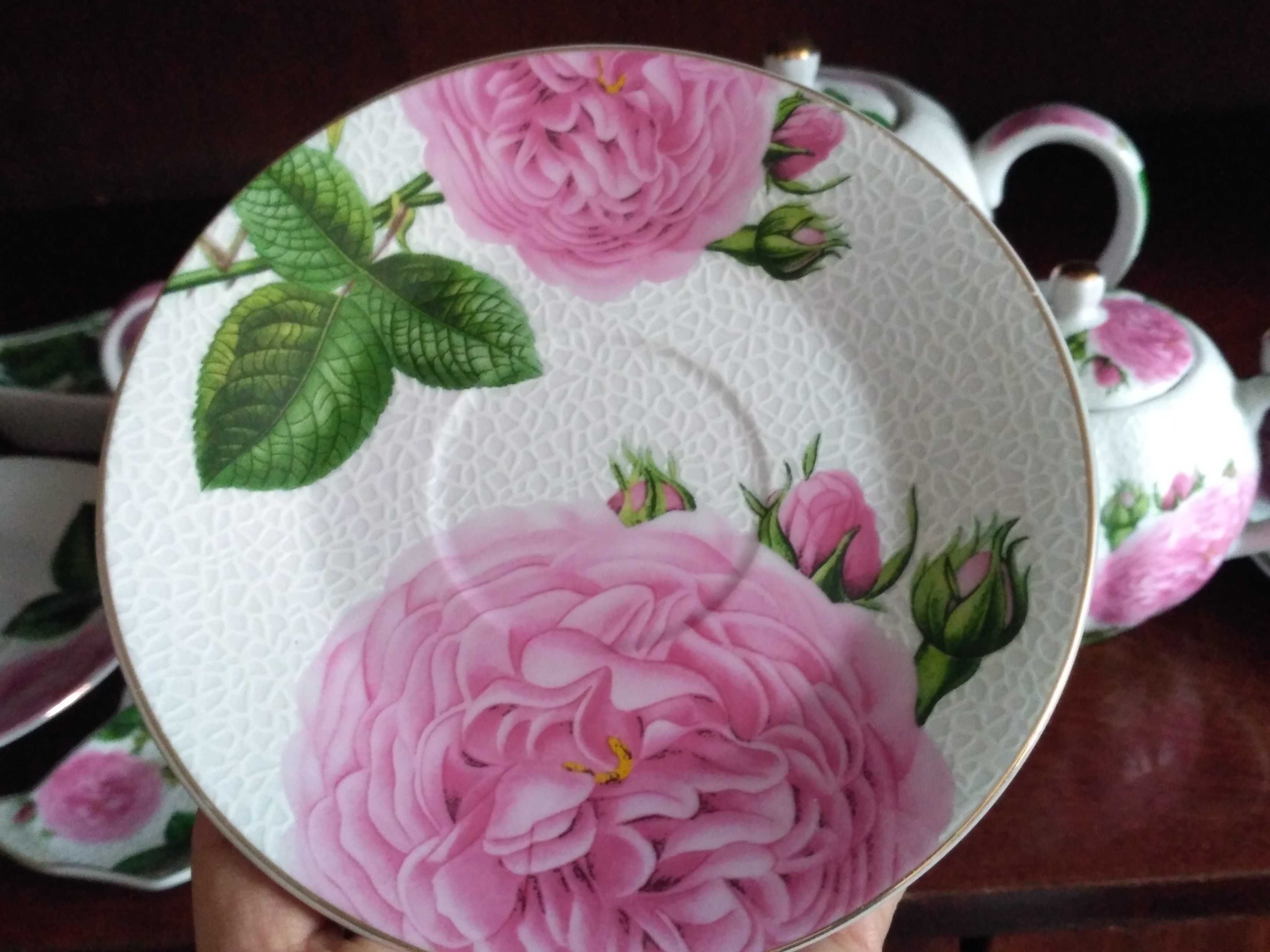 Чайный сервиз Bona Peony 15 предметов  BonaDi РОЗЫ Квіти Троянди