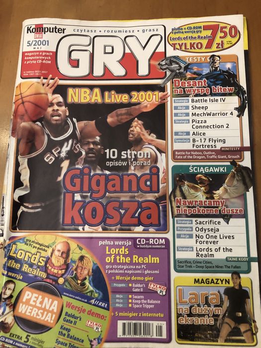 Komputer Świat  Gry nr 5/2001