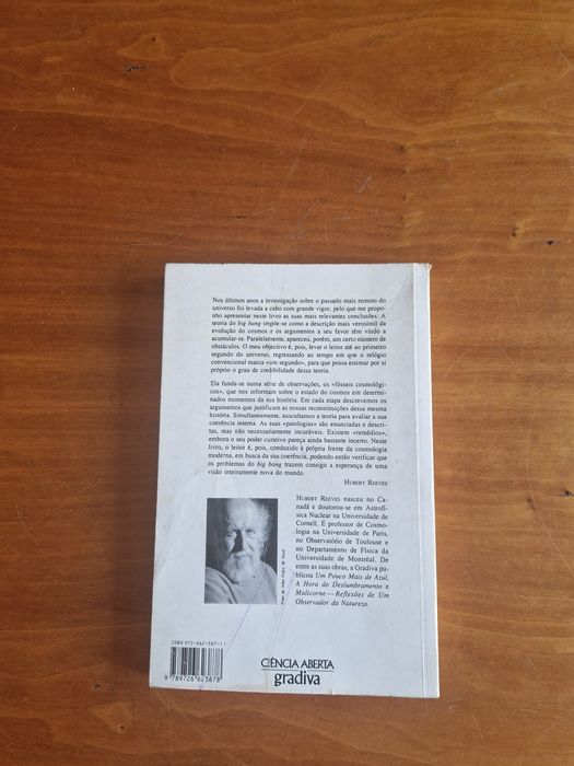 A Evol. Cósmica e a orig. da Vida; Últ. Notíc. Cosmos