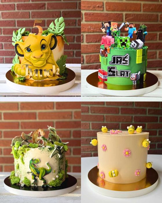 Torty urodzinowe, na chrzest, komunię, wesele, słodki stół