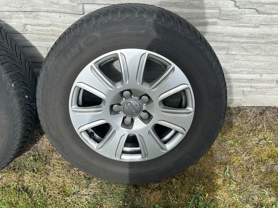 Alufelgi Audi 16” 5x112 et33 opona zimowa , Audi VW Skoda Seat