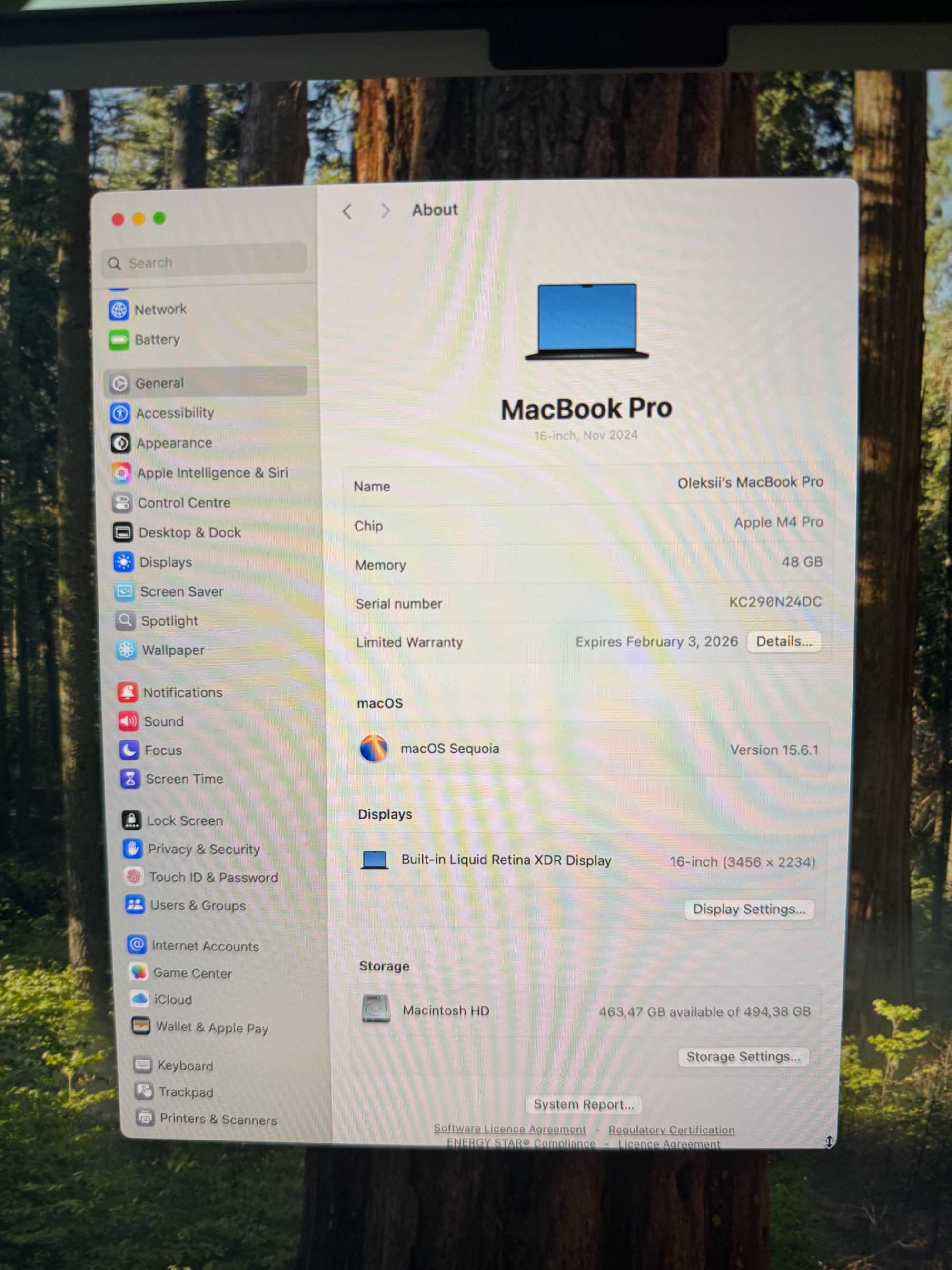 MacBook Pro 16' M4 48GB (almost new, with box)