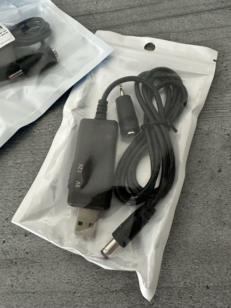 Кабель живлення для WIFI роутера без світла 9V-12V