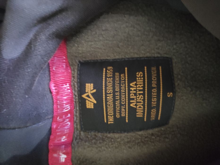 Кофта alpha industries