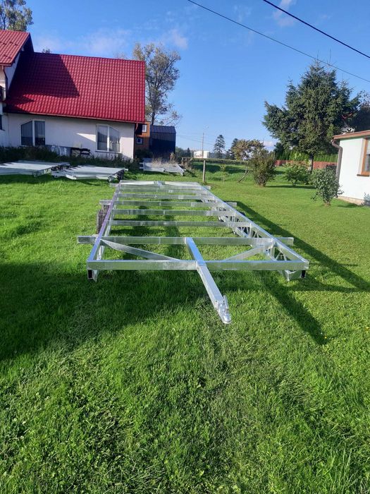 Przyczepa,rama, podwozie pod domek mobilny, holenederski 350x1000