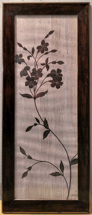 Obraz: Botaniczna elegancja w rustykalnym wydaniu