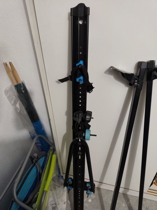 Barras de tejadilho mais suporte para bicicleta