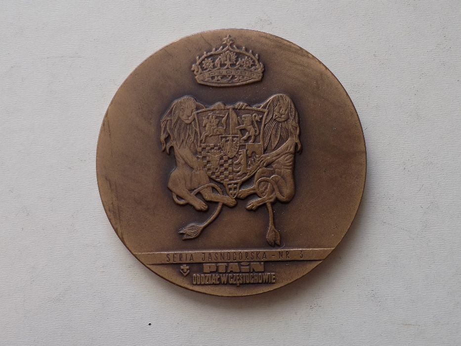 Medal - Jadwiga i Władysław Jagiełlo - PTAiN + oryginalna koperta