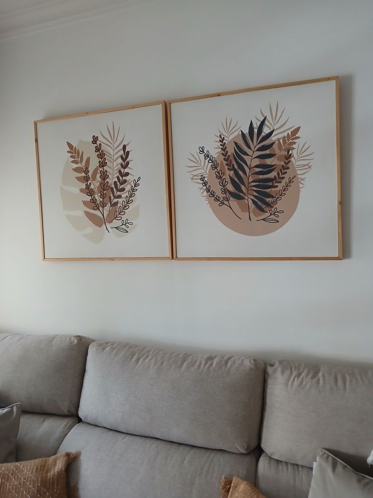 Vendo conjunto de 2 quadros