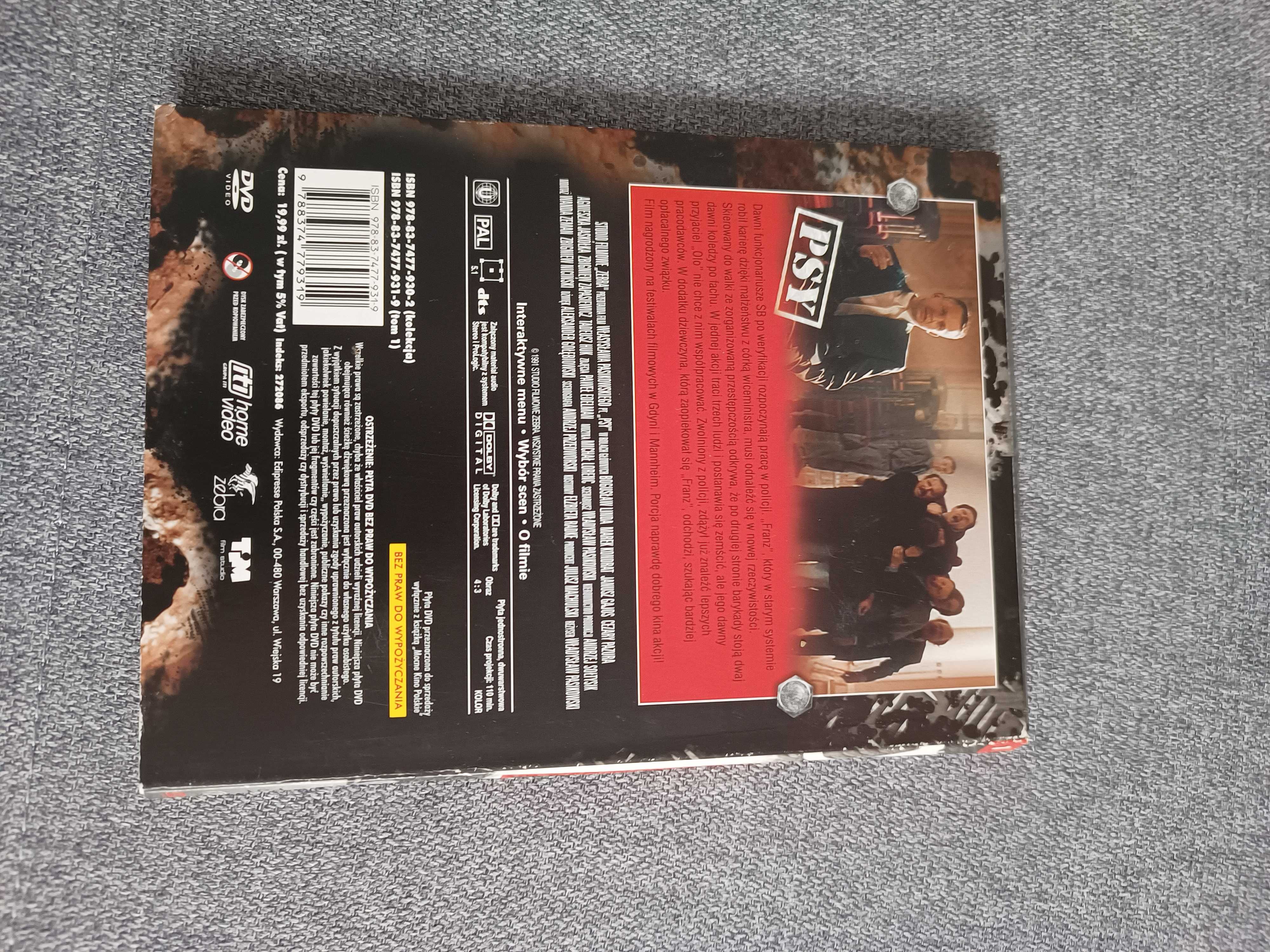 Film, filmy, płyty DVD - film polski - "Psy"