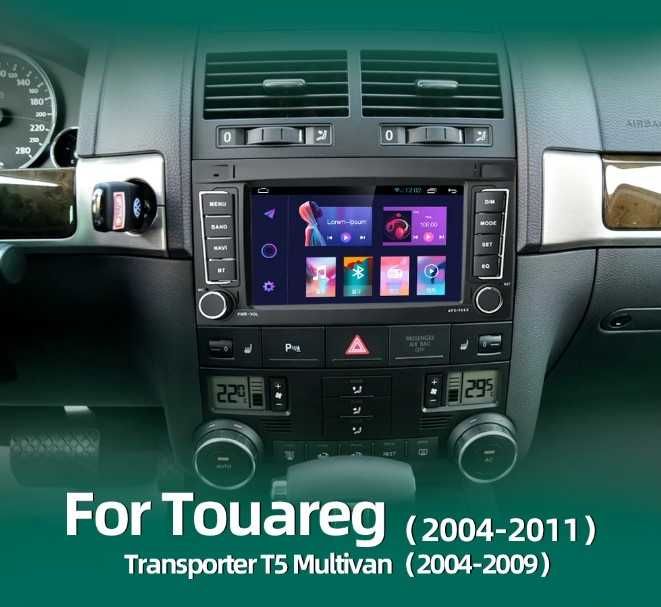 Автомагнітола Android Volkswagen/Touareg/Transporter T5 Multivan .