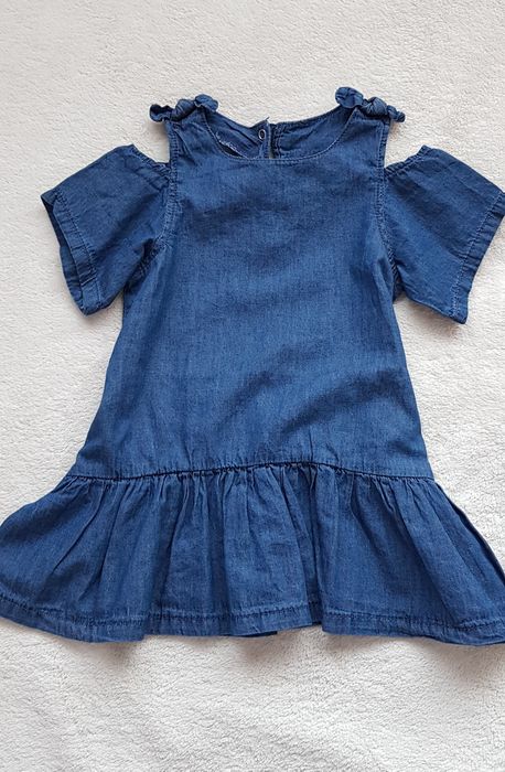 Sukienka z falbanką, hiszpanka r.86