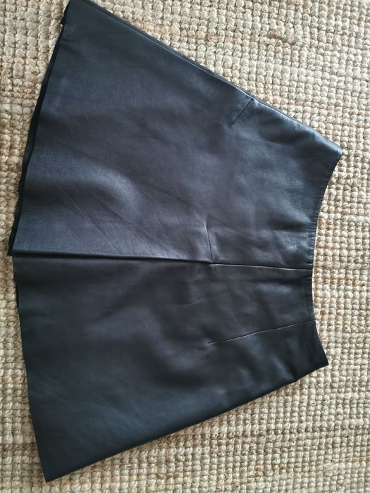 Spódnica spódniczka skórzana